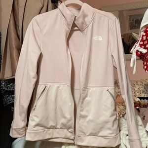 North Face pink light jacket